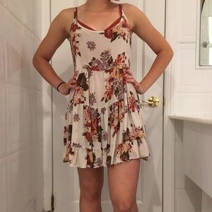 Flowy floral dress